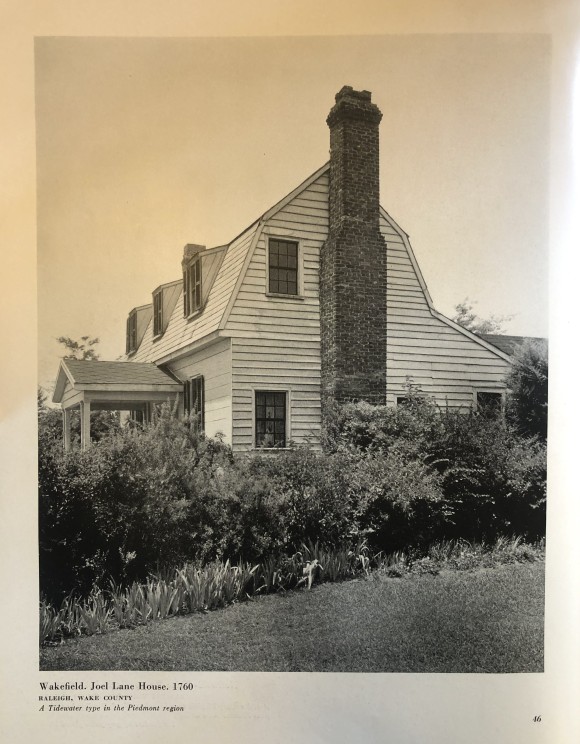 The Joel Lane House, 1941