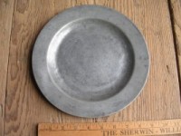 Pewter Plate #1