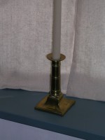 Pair Brass Candlesticks
