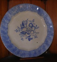 Spongeware Plate