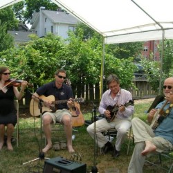 Exterior photo, string band