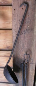 Iron Ladle with Hook