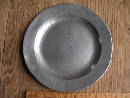 Pewter Plate #2