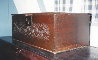 English Oak Bible Box