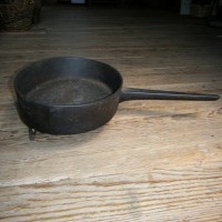 Oval Iron Skillet