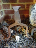Metal Andirons
