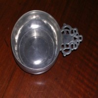 Pewter Porringer