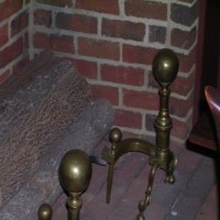 Brass Andirons