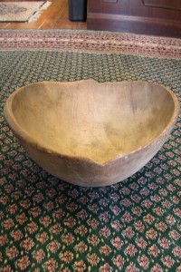 Wooden Dough Bowl