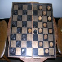 Checkerboard and Pieces