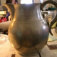 Pewter Pitcher