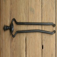 Black Metal Tongs