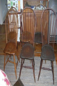 Six Windsor Chairs