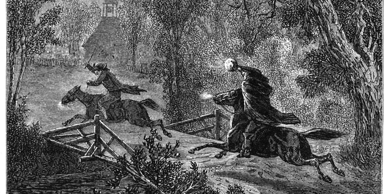 Legend of Sleepy Hollow Engraving